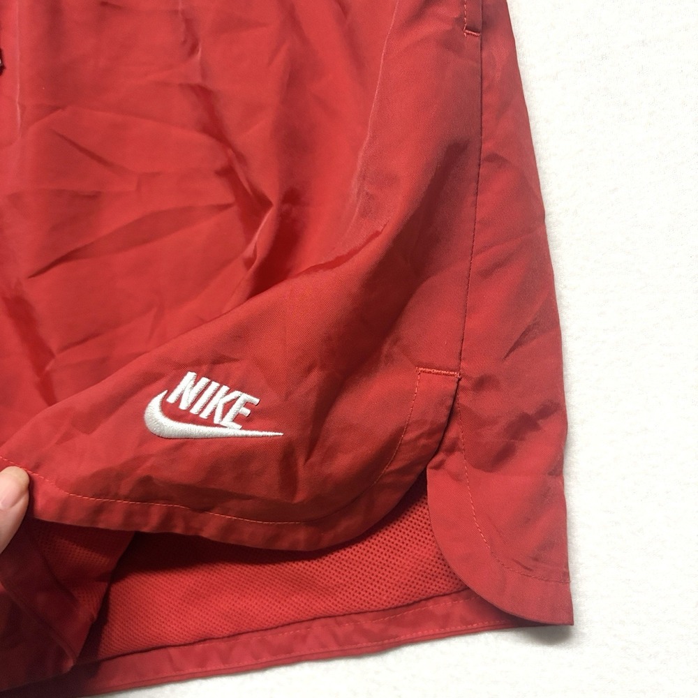 Nike Sportswear Woven Lined Flow Shorts Red Mens Size L - Picture 10 of 14